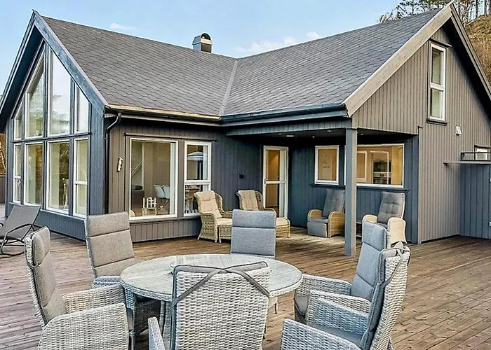 度假居 8 Person In Lyngdal-by Traum *