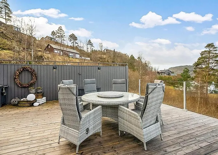 8 Person In Lyngdal-by Traum 度假居 灵达尔